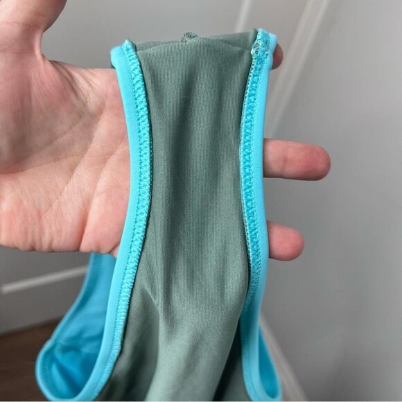 Aerie Light Blue One Piece Swimsuit - Picture 8 of 9
